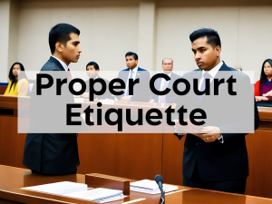 Read more about the article Proper Court Etiquette